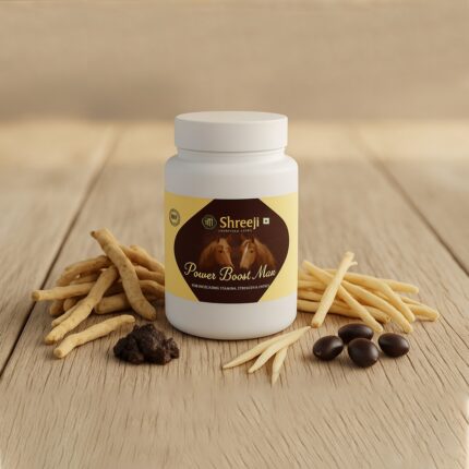 Shreeji Power Boost Max – Natural Energy Booster for Stamina, Vitality & Physical Endurance